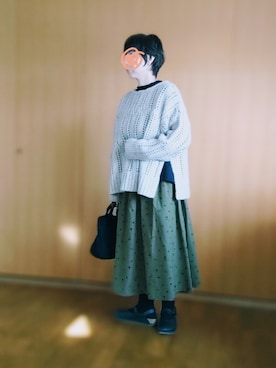 とんピン♪さん（レディース・158cm）の冬コーディネート