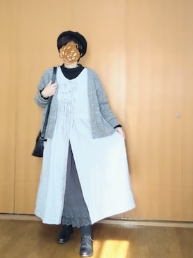 とんピン♪さん（レディース・158cm）の冬コーディネート