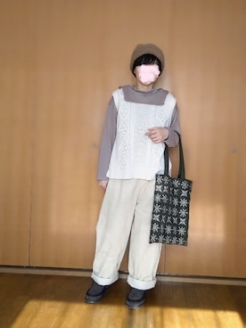 とんピン♪さん（レディース・158cm）の冬コーディネート