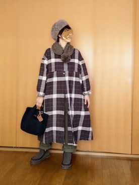 とんピン♪さん（レディース・158cm）の冬コーディネート