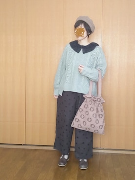 とんピン♪さん（レディース・158cm）の冬コーディネート