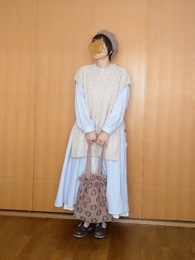 とんピン♪さん（レディース・158cm）の冬コーディネート