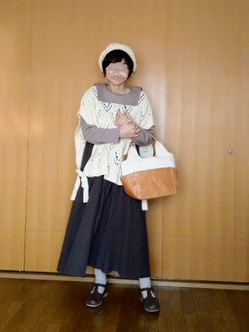 とんピン♪さん（レディース・158cm）の冬コーディネート