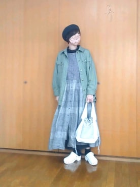 とんピン♪さん（レディース・158cm）の春コーディネート