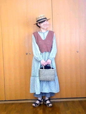 「EXPERT（エキスパート）のアイテム」を使った、とんピン♪さん（レディース・158cm）の春コーディネート