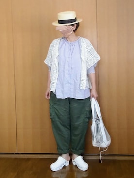 とんピン♪さん（レディース・158cm）の春コーディネート