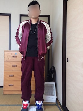 「８(eight)（エイト）のアイテム（その他アウター）」を使った、ぼくたくさん（メンズ・172cm）の冬コーディネート