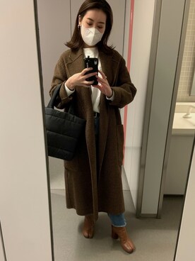 「足袋」｜「アイテム（その他アウター）」を使った、cfmさん（レディース・159cm）の春コーディネート