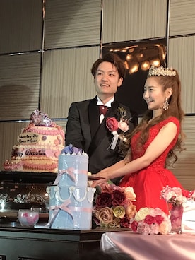 「披露宴」｜「アイテム（その他）」を使った、YOONAさん（レディース・158cm）の夏コーディネート