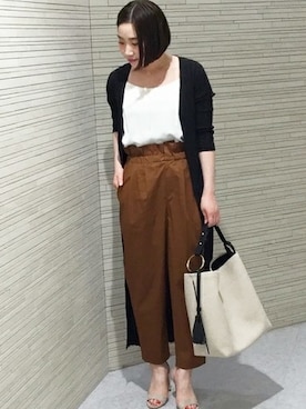 「Noble（ノーブル）のアイテム（サンダル）」を使った、aiさん（レディース・164cm）の夏コーディネート