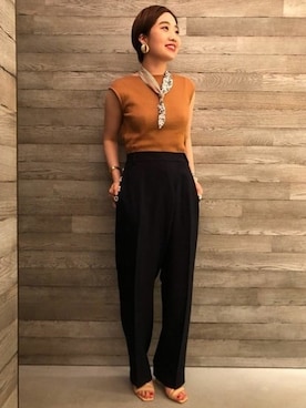 「STAIR（ステア）のアイテム」を使った、aiさん（レディース・164cm）の夏コーディネート