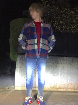 「NUMBER (N)INE（ナンバーナイン）のアイテム（その他アウター）」を使った、®️さん（メンズ・172cm）の冬コーディネート