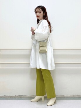 「Marc by Marc Jacobs（マークバイマークジェイコブス）のアイテム（腕時計）」を使った、かおぽ  さん（レディース・159cm）の冬コーディネート