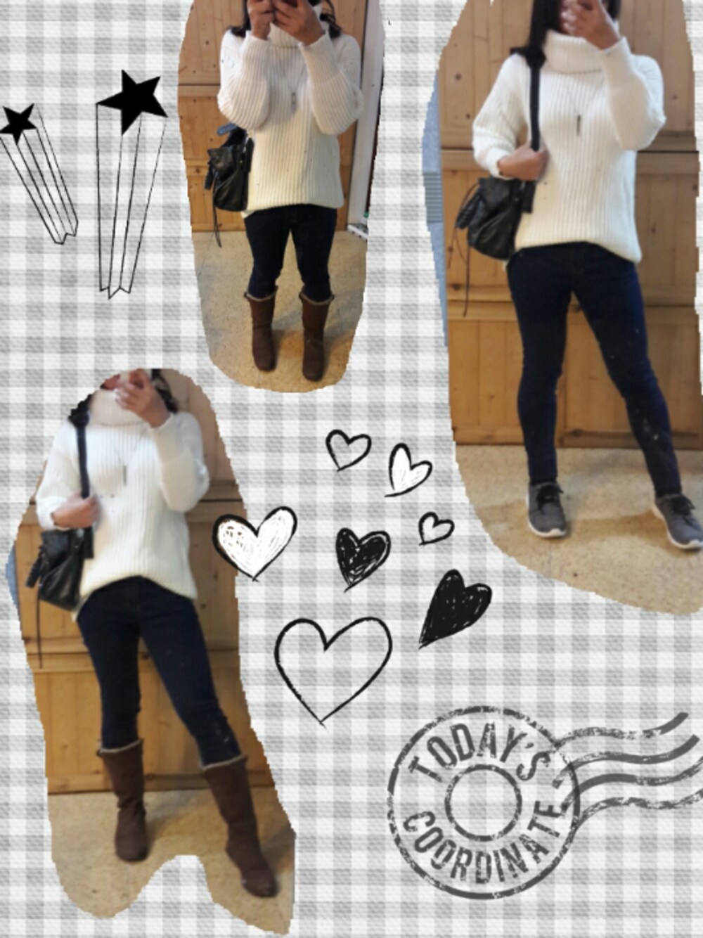 「simple」｜「AAのアイテム（トップス、ホワイト系）」を使った、Bigfacemingyaoさん（レディース・163cm）の春コーディネートの1枚目の写真