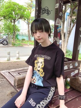 HYSTERIC GLAMOUR（ヒステリックグラマー）の「WHAT YOU GET Tシャツ 