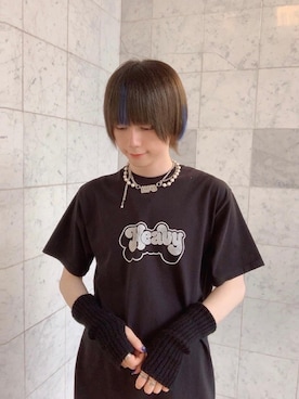 「ロックコーデ」｜「アイテム（アクセサリー）」を使った、コウサカ(ヒステリックグラマー仙台店)さん（メンズ・171cm）の夏コーディネート