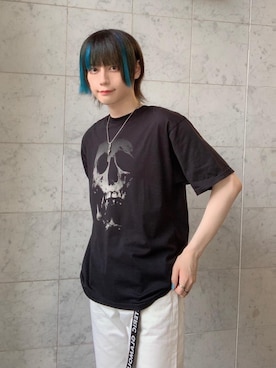「ﾋﾞｯｸﾞｼﾙｴｯﾄ」｜コウサカ(ヒステリックグラマー仙台店)さん（メンズ・171cm）の夏コーディネート