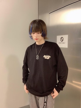 「ﾋﾞｯｸﾞｼﾙｴｯﾄ」｜コウサカ(ヒステリックグラマー仙台店)さん（メンズ・171cm）の夏コーディネート