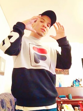 「model」｜Hamza Uzi Vertさん（メンズ・168cm）の春コーディネート