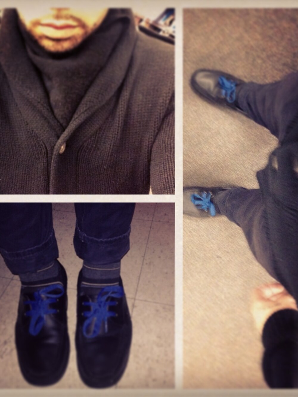 「BROOKS BROTHERS、sweater」｜Guy Viteriさん（メンズ）の冬コーディネートの1枚目の写真