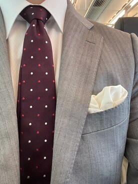 「スーツコーデ」｜Asahi.Wen_fashionさん（メンズ・173cm）の春コーディネート