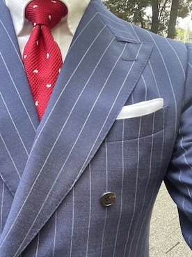 「スーツコーデ」｜Asahi.Wen_fashionさん（メンズ・173cm）の春コーディネート