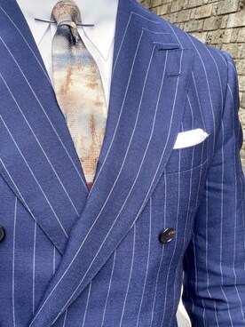 「スーツコーデ」｜Asahi.Wen_fashionさん（メンズ・173cm）の春コーディネート