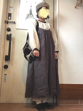 「ミナペルホネン」｜「アイテム（アクセサリー）」を使った、tomnyanさん（レディース・156cm）の春コーディネート