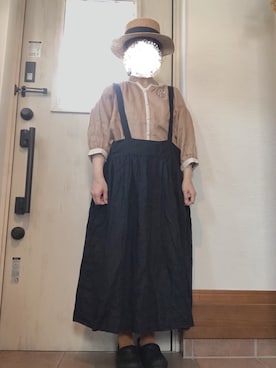 「小菅幸子（コスゲサチコ）のアイテム」を使った、tomnyanさん（レディース・156cm）の春コーディネート