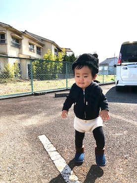 saorinさん（キッズ・80cm）の冬コーディネート