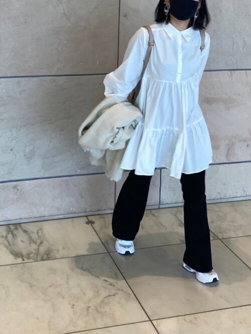 りーちゃん Grlのシャツワンピースを使ったコーディネート Wear