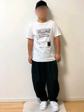 「メゾンマルジェラ」｜「アイテム（スラックス）」を使った、Ryuuuuさん（メンズ・163cm）の春コーディネート