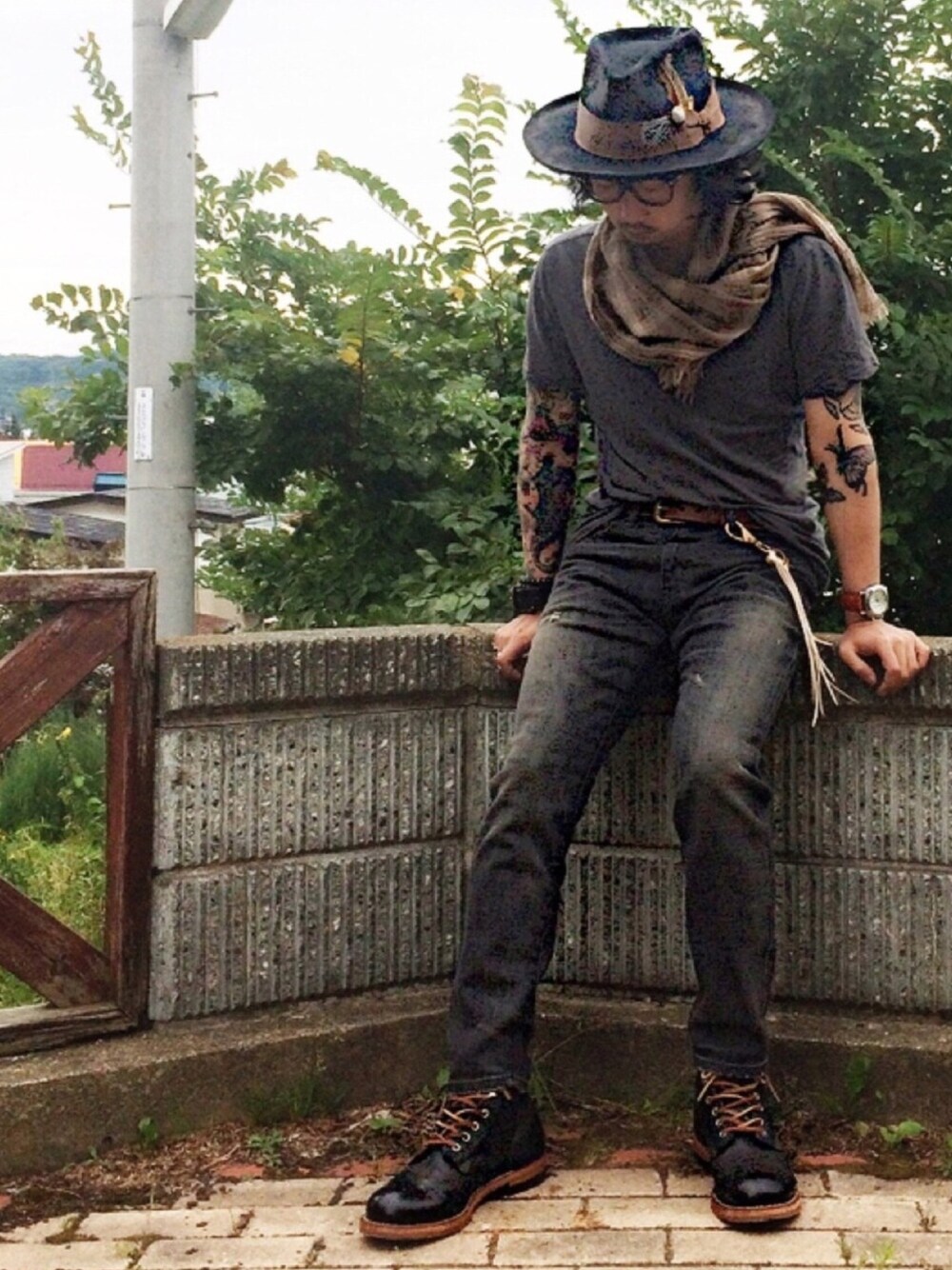 oom｜Nick Fouquetのハットを使ったコーディネート - WEAR