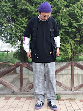 ®️oomさん(メンズ・170cm)の春コーディネート