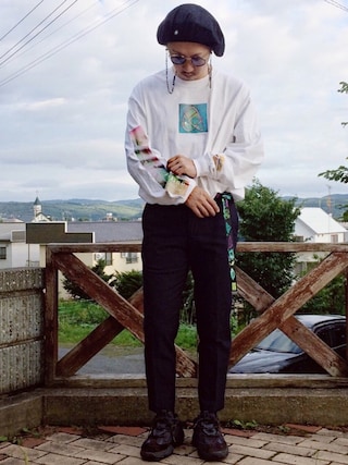 GDC Linen Beretベレー帽 GDC Linen Beretベレー帽