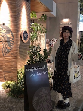 「cepo（セポ）のアイテム（ブルゾン）」を使った、s a k iさん（レディース・165cm）の秋コーディネート
