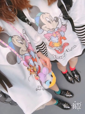 「パニカム（パニカム）のアイテム」を使った、@kariさん（レディース・153cm）の春コーディネート