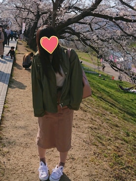 えりさん（レディース・147cm）の春コーディネート