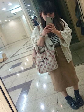 えりさん（レディース・147cm）の春コーディネート