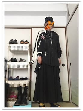 「BUBBLES（バブルス）のアイテム（帽子）」を使った、amizouさん（レディース・162cm）の春コーディネート