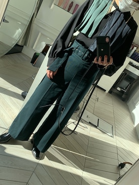 yana.♡さん（レディース・156cm）の冬コーディネート