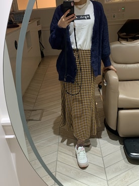 yana.♡さん（レディース・156cm）の冬コーディネート