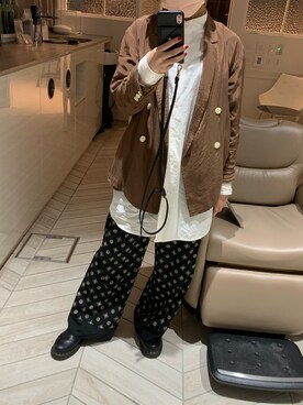 yana.♡さん（レディース・156cm）の春コーディネート