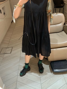 「虎柄」｜yana.♡さん（レディース・156cm）の夏コーディネート
