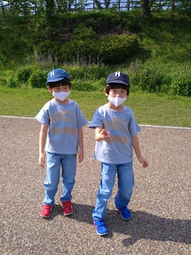 そひかさん(キッズ・120cm)の春コーディネート