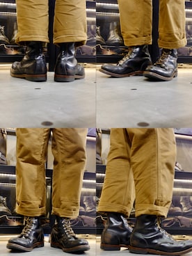 「Carhartt WIP（カーハートダブリューアイピー）のアイテム（チノパンツ）」を使った、myredwinglifeさん（メンズ・170cm）の春コーディネート