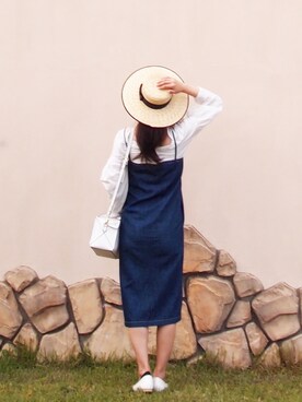 「HIAND（ハイアンド）のアイテム」を使った、yukikoさん（レディース・164cm）の春コーディネート