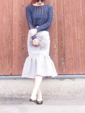 「FROMFIRST musee（フロムファーストミュゼ）のアイテム」を使った、yukikoさん（レディース・164cm）の秋コーディネート