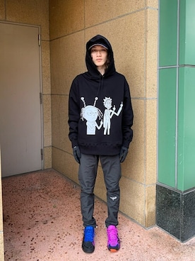 「FOG ESSENTIALS（エフオージーエッセンシャルズ）のアイテム」を使った、UNFOLLOW OSAKAさん（メンズ・170cm）の秋コーディネート