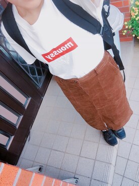 「夏秋ミックス」｜「アイテム（バックパック/リュック）」を使った、はるきちさん（レディース・152cm）の秋コーディネート